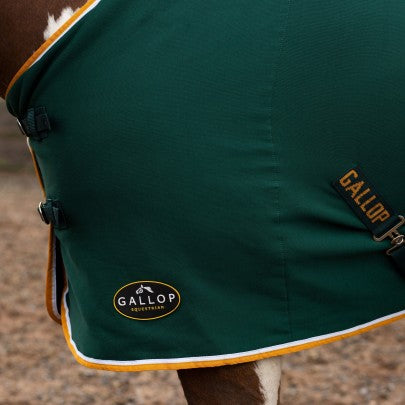 GALLOP Green Jersey Cooler Rug