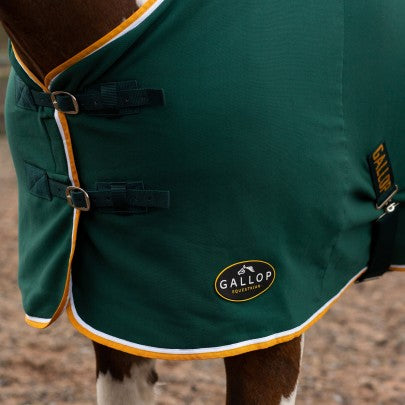 GALLOP Green Jersey Cooler Rug