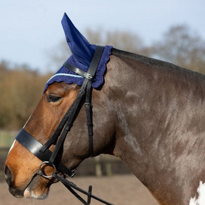 GALLOP Navy Classic Ear Veil