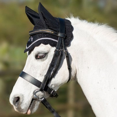 GALLOP Black Classic Ear Veil