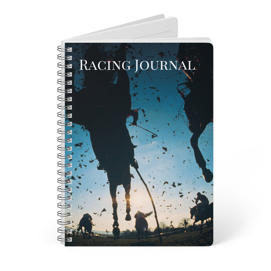 Racing journal Wirobound Softcover Notebook, A5